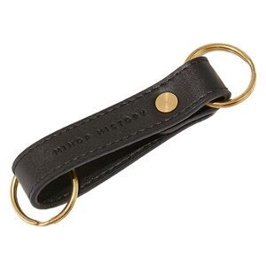 Minor History Valet Keychain • Black • NWT